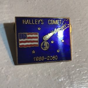 Collective button “Haley’s comet “